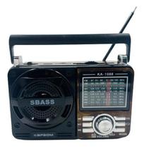 Rádio AM FM Portátil Retro Vintage Antigo Lanterna USB Kapbom KA-1088