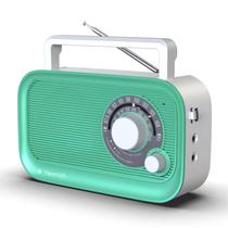 Rádio AM/FM portátil Yewrich com Bluetooth, operado por bateria