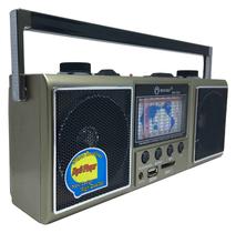 Radio Am Fm retro vintage portátil usb sd Mp3 Pendrive Bivolt 752 - LIVSTAR