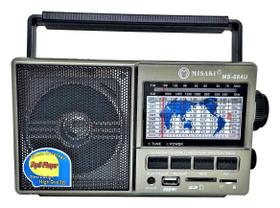 Radio Am Fm retro vintage portátil usb sd Mp3 Pendrive recarregável Bivolt 684