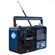 Rádio Am Fm Sw Bateria Recarregavel Bivolt Manual Portatil GENUINE