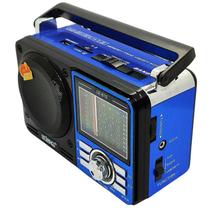 Rádio Am/Fm/Sw Pendrive Micro Sd Recarregável Azul Rádio Am/Fm/Sw Pendrive Micro Sd Recarregável Azul