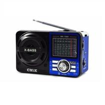 Rádio Am Fm Sw Usb Cartão Sd Antigo Recarregável Vintage - Altomex