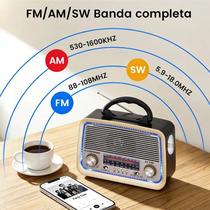 Radio am fm usb bluetooth retro kapbom ka 3199