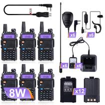 Rádio amador BAOFENG UV-5R Rádio bidirecional de banda dupla (pacote com 6) Rádio amador BAOFENG UV-5R Rádio bidirecional de banda dupla (pacote com 6)