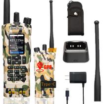 Rádio amador BAOFENG UV32 10W Walkie-talkie portátil de longo alcance