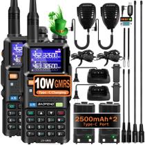 Rádio amador portátil BAOFENG UV-5RM 10W de longo alcance (pacote com 2) Rádio amador portátil BAOFENG UV-5RM 10W de longo alcance (pacote com 2)