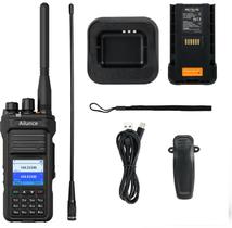 Rádio amador Retevis Ailunce HA1UV de banda dupla com bateria de 2800mAh