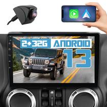 Rádio Android 13 AWESAFE para Jeep Wrangler JK (2007-2018) e Dodge Ram 1500/2500 (2009-2012)