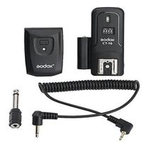 RADIO AUTO FLASH REMOTO 16 CANAIS ( TRANSMISSOR+RECEPTOR ) - Para Flash de estudio e Speedlite