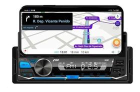 Radio Auto Radio R8 1020bt Suporte Celular Usb Sd Bluetooth - Jr8