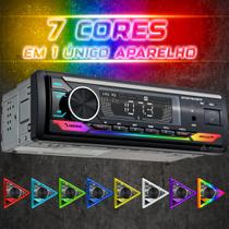 Rádio Auto Som Automotivo Aparelho MP3 Conexão Bluetooth 2 entrada USB SD Saída Subwoofer ES-3307C Rádio Auto Som Automotivo Aparelho MP3 Conexão Bluetooth 2 entrada USB SD Saída Subwoofer ES-3307C