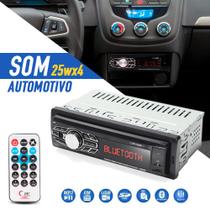 Rádio Automotivo 1 Din Agile 2010 2011 2012 2013 2014 2015 2016 Bluetooth USB Atende Sincroniza Ligação Celular