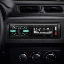 Rádio Automotivo 1 DIN Bluetooth FM MP3 WMA Tela LED Controle Remoto Som Carro 12V VPL-1511 Rádio Automotivo 1 DIN Bluetooth FM MP3 WMA Tela LED Controle Remoto Som Carro 12V VPL-1511