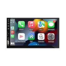 Rádio Automotivo Android com Tela HD de 7 Polegadas - 1 DIN, Carplay e Bluetooth