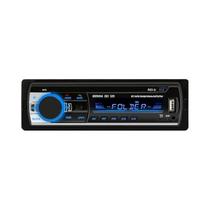 Rádio Automotivo Bluetooth 1 DIN - MP3 Player com 60Wx4, FM, USB, SD e Entrada Auxiliar