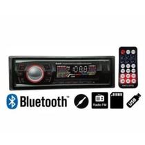 Rádio Automotivo Bluetooth Fm Mp3 Mp4 Player Usb Cartão Sd