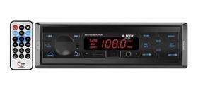 Radio Automotivo Com Usb Bluetooth Tf Mp3 Aux H-Tech 1022