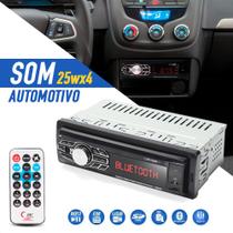 Rádio Automotivo Fiat Argo 2017 2018 2019 2020 Bluetooth Pen Drive Cartão SD Entrada Auxiliar
