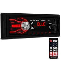 Rádio Automotivo First Option 5566 Bluetooth MP3 Player 1 Din FM 2 USB Carrega Celular Uber 99 Taxi