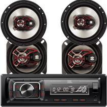 Radio Automotivo Jbl Celebrity 150w + Alto Falante 6 E 4 Pol