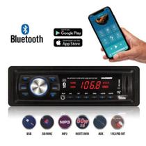 Rádio Automotivo MP3 Player Doorbem USB/SD/Aux/Bluethooth - Pbva