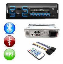 Rádio Automotivo Mp3 Plus Bluetooth Usb Sd Aux + Controle - Tay Tech