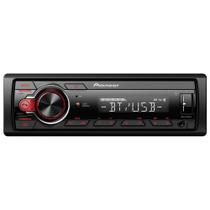 Rádio Automotivo Pioneer MP3 Player Rádio AM/FM Bluetooth USB Auxiliar MVH-S218BT - Pionner
