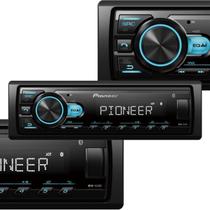 Rádio Automotivo Pioneer MVH145BR Aparelho MP3 Com Bluetooth USB Com Equalizador Som Automotivo para Carro