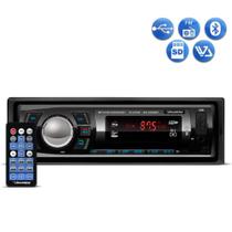 Radio Automotivo Roadstar RS2606BR Mp3 Player Bluetooth USB SD Aux FM 4x25w
