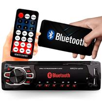 Radio Automotivo Sem Toca Cd Mp3 Player Bluetooth 2 Entrada Usb Carrega Celular Atende Ligação