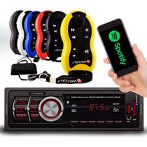 Radio Automotivo Sem Toca Cd Mp3 Player Bluetooth + Controle Longa Distancia Stetsom