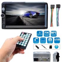 Rádio Automotivo Touch Screen 7 " Bluetooth USB com Controle