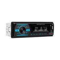 Rádio Automotivo Universal 1 DIN MP3 Player Bluetooth FM TF AUX Multimídia Áudio Estéreo 12V 24V Rádio Automotivo Universal 1 DIN MP3 Player Bluetooth FM TF AUX Multimídia Áudio Estéreo 12V 24V