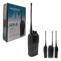 Rádio Baofeng Uv-6 Profissional 8w Bateria De Longa Duração Rádio Baofeng Uv-6 Profissional 8w Bateria De Longa Duração
