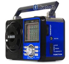 Rádio Bass Retro Vintage AM/FM/SW Usb Bluetooth Recarregável