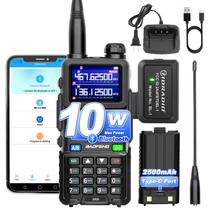 Rádio bidirecional BAOFENG 5RM 10W Bluetooth 2500mAh Bateria