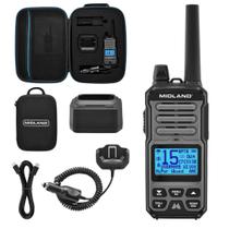 Rádio bidirecional GMRS Midland GXT67 Pro 5W à prova d'água