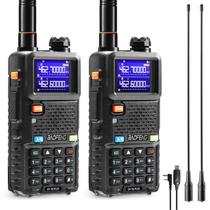 Rádio bidirecional Pacote com 2 rádios portáteis BAOFENG UV-5G Plus GMRS