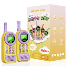 Rádio bidirecional Ptnerbeh LZ089 Kids 22 canais com alcance de 4,8 km