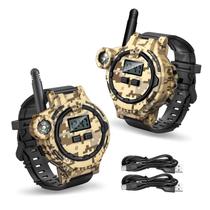 Rádio bidirecional Walkie Talkies Zeeloopbee, pacote com 2 unidades
