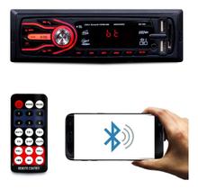 Rádio Bluetooth Aparelho De Som Carro Automotivo Pendrive Sd Rádio - OESTESOM