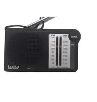 Rádio Bolso Portátil AM FM Fone Ouvido