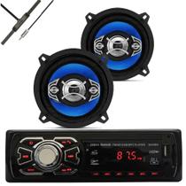 Radio Car Fm Mp3 Usb Sdaux+ Par 5 Pol Orion+antena Interna