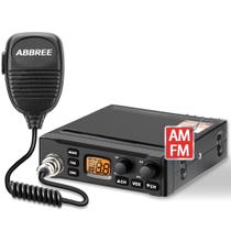 Rádio CB ABBREE AR-M6 AM FM de longo alcance para caminhoneiros Rádio CB ABBREE AR-M6 AM FM de longo alcance para caminhoneiros