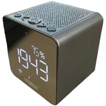 Rádio Com Despertador Bluetooth Digital Le-673 Preto Lelong