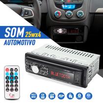 Rádio Com Tela 1 Din Golf 1992 1993 1994 1995 1996 1997 Bluetooth USB Atende Sincroniza Ligação Celular