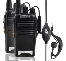 Rádio comunicador baofeng 777s uhf 16 canais