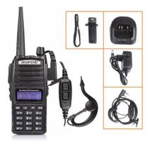 Rádio Comunicador Baofeng Uv-82 Dual Band Bateria 1800mah 8w