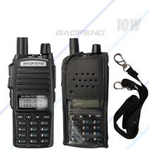 Rádio Comunicador Baofeng Uv82 Profissional Com Capa De Couro Rádio Comunicador Baofeng Uv82 Profissional Com Capa De Couro